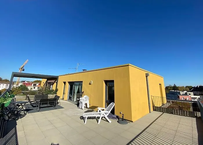 Rooftop Pour 4 Personnes アパート ストラスブール